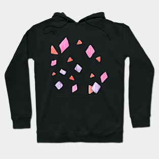 Geometric mosaic. Fashion trend for those who love minimalism and conciseness Hoodie